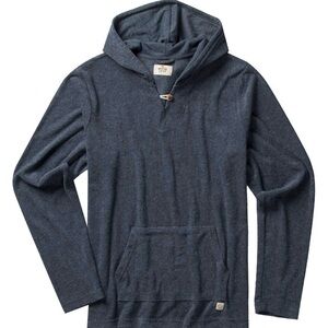 Marine Layer Men's Navy Heather V-Neck Pullover